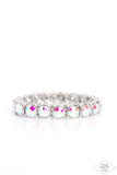Paparazzi Sugar-Coated Sparkle - Multi (Iridescent) Bracelet