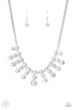 Paparazzi Celebrity Couture - White Necklace