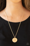 Paparazzi Light It Up - Gold Necklace