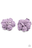 Paparazzi Happy-GROW-Lucky - Purple Hair Clip
