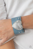 Paparazzi Flauntable Flirt - Blue Bracelet