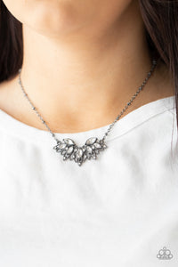 Paparazzi Deluxe Diadem - Black Necklace