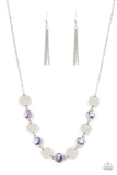 Paparazzi Refined Reflections - Purple Necklace