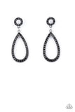 Paparazzi Regal Revival - Black Earring
