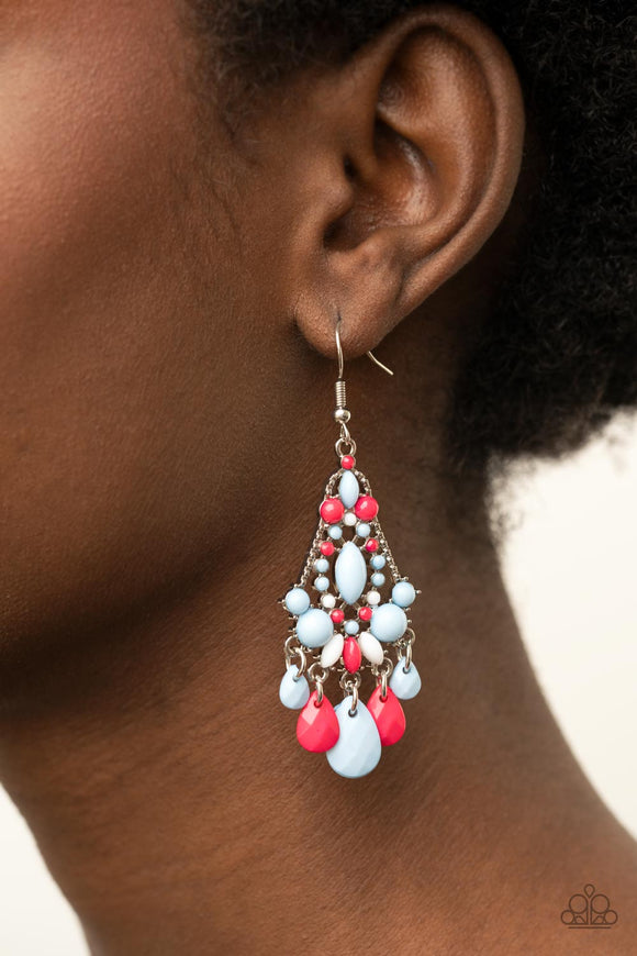 Paparazzi STAYCATION Home - Multi Earrings