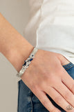 Paparazzi A Chic Clique - Blue Bracelet