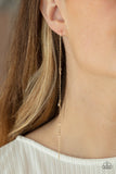 Paparazzi Dauntlessly Dainty - Gold Earrings