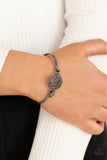 Paparazzi Filigree Fiesta - Black Bracelet