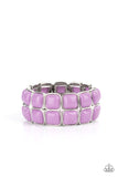 Paparazzi Double The DIVA-ttitude - Purple Bracelet