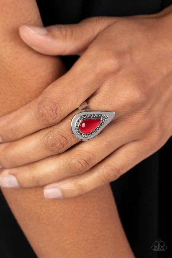 Paparazzi Earthy Glow - Red Ring