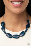 Paparazzi Melrose Melody - Blue Necklace