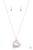Paparazzi A Mothers Heart - Pink Necklace