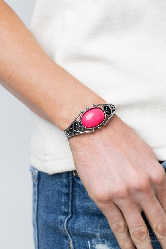Paparazzi Springtime Trendsetter - Pink Bracelet