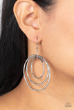 Paparazzi Vintage Vertigo - Silver Earring