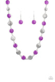 Paparazzi Harmonizing Hotspot - Purple Necklace