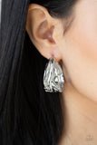 Paparazzi Badlands and Bellbottoms - Silver Earring