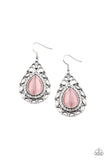 Paparazzi Endlessly Enchanting - Pink Earring