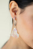 Paparazzi Jaw-Droppingly Jelly - Silver Earrings