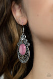 Paparazzi Garden Gondola Ride - Pink Earring