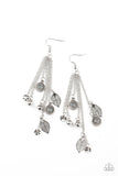 Paparazzi A Natural Charmer - Silver Earring