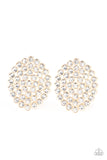 Paparazzi Drama School Dropout - Gold Earrings