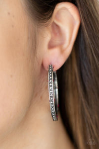 Paparazzi Richly Royal - Pink Earrings