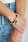 Paparazzi Whimsically Wanderlust - Black Bracelet