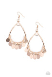 Paparazzi Meet Your Music Maker - Rose Gold Earring