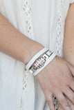 Ultra Paparazzi Urban - White Bracelet