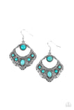 Paparazzi Saguaro Sunset - Blue Earrings