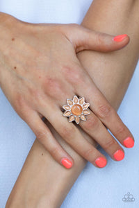 Paparazzi Blossoming Sunbeams - Orange Ring