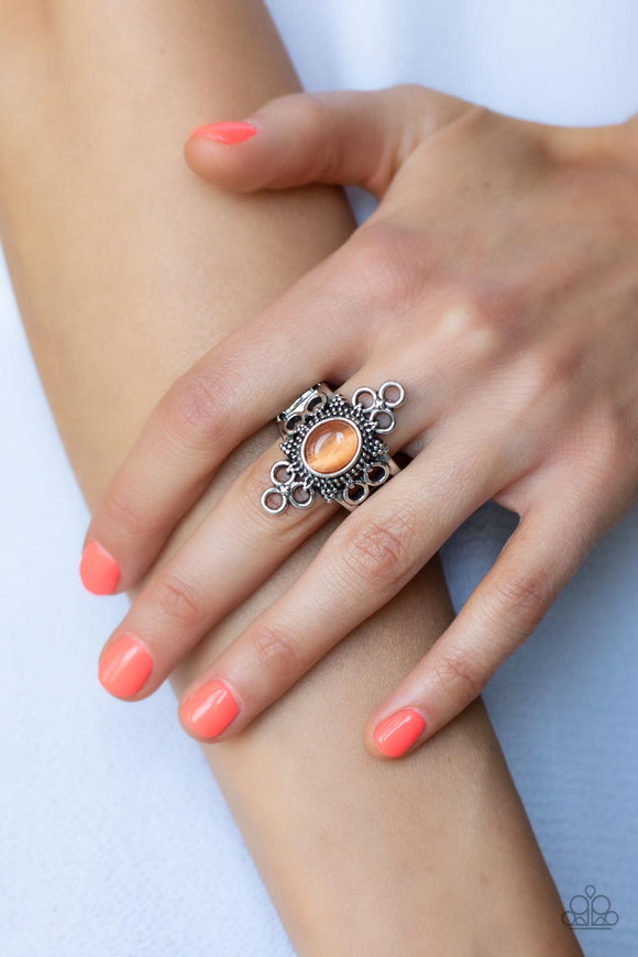 Paparazzi Mystical Mystique - Orange Ring