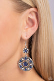 Paparazzi Party at My PALACE - Blue Earring