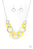 Paparazzi Urban Circus - Yellow Necklace