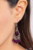 Paparazzi Beachside Ballroom - Purple Earring