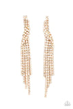 Paparazzi Cosmic Candescence - Gold Earrings