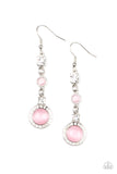 Paparazzi Epic Elegance - Pink Earring