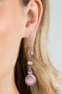 Paparazzi Epic Elegance - Pink Earring