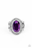 Paparazzi Always OVAL-achieving - Purple Ring