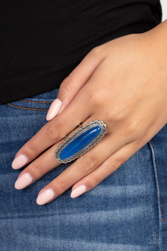 Paparazzi Eco Equinox - Blue Ring