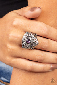 Paparazzi Charismatic Couture - Purple Ring