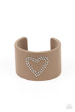 Paparazzi Rodeo Romance - Brown Bracelet