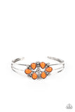 Paparazzi Taj Mahal Meadow - Orange Bracelet