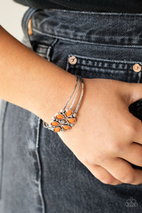 Paparazzi Taj Mahal Meadow - Orange Bracelet