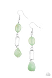 Paparazzi Stone Apothecary - Green Earring
