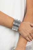 Paparazzi Mechanical Motif - Silver Bracelet