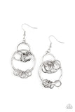 Paparazzi Rebel Ringer - Silver Earring