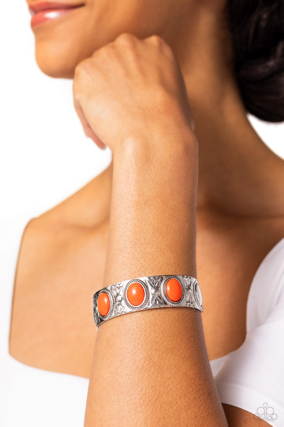 Paparazzi Next POP Model - Orange Bracelet
