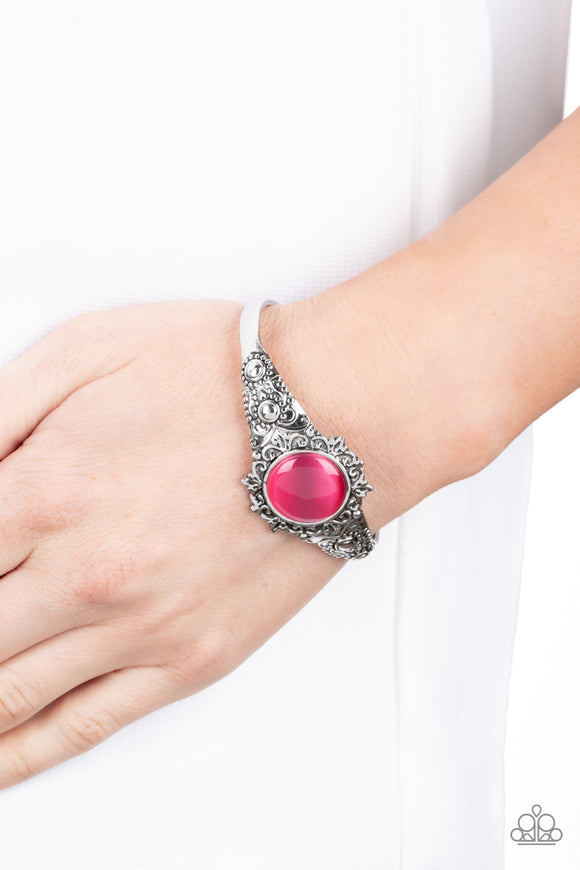 Paparazzi Extravagantly Enchanting - Pink Bracelet