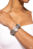 Paparazzi Extra Etched - Silver Bracelet